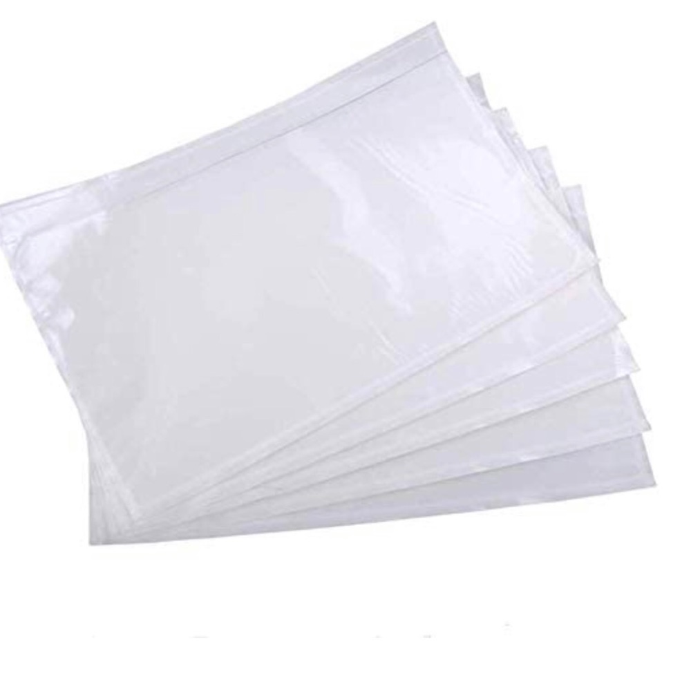（100) 7.5" x 5.5" Shipping Label Envelopes Pouches - Picture 2 of 4